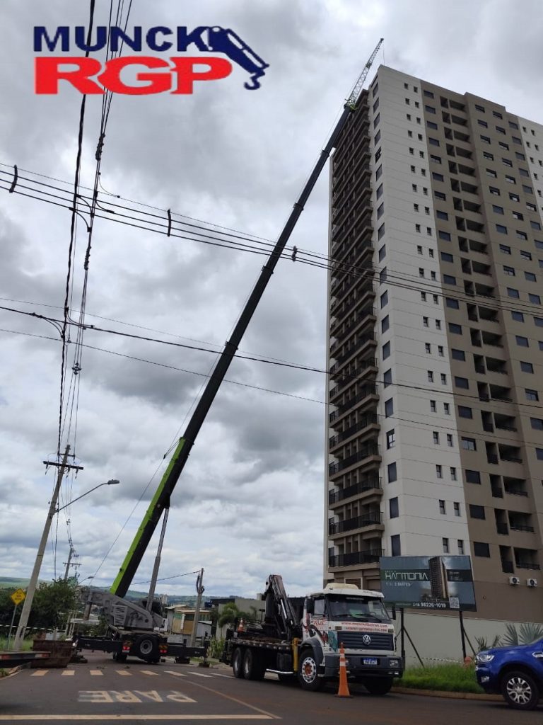 Guindastes Ribeirão Preto Força para levantar o seu progresso